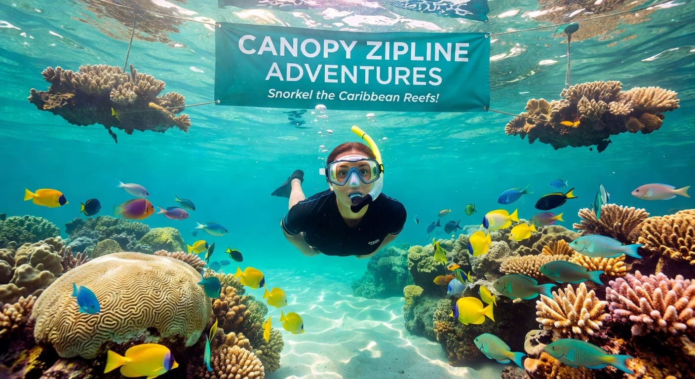 Canopy zipline