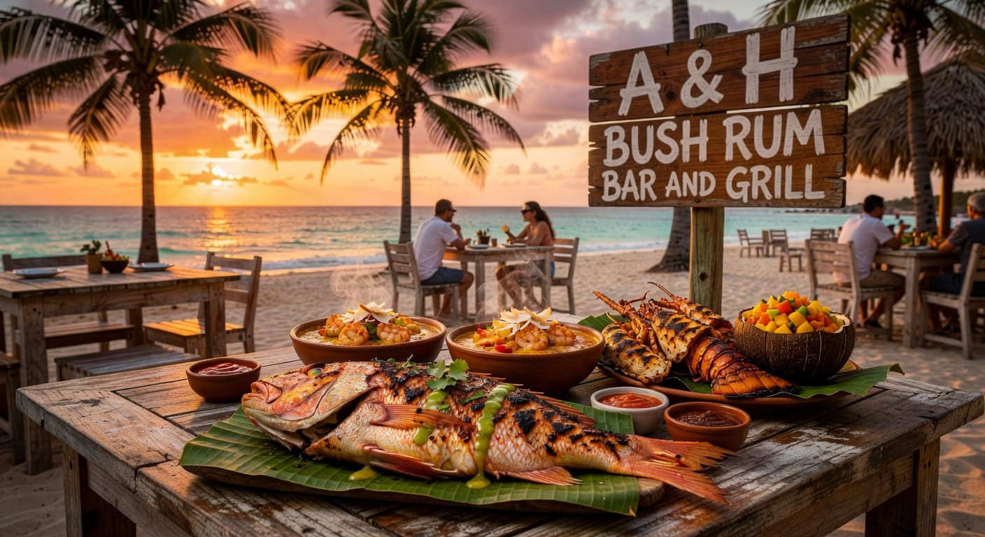 A & H Bush Rum Bar and Grill